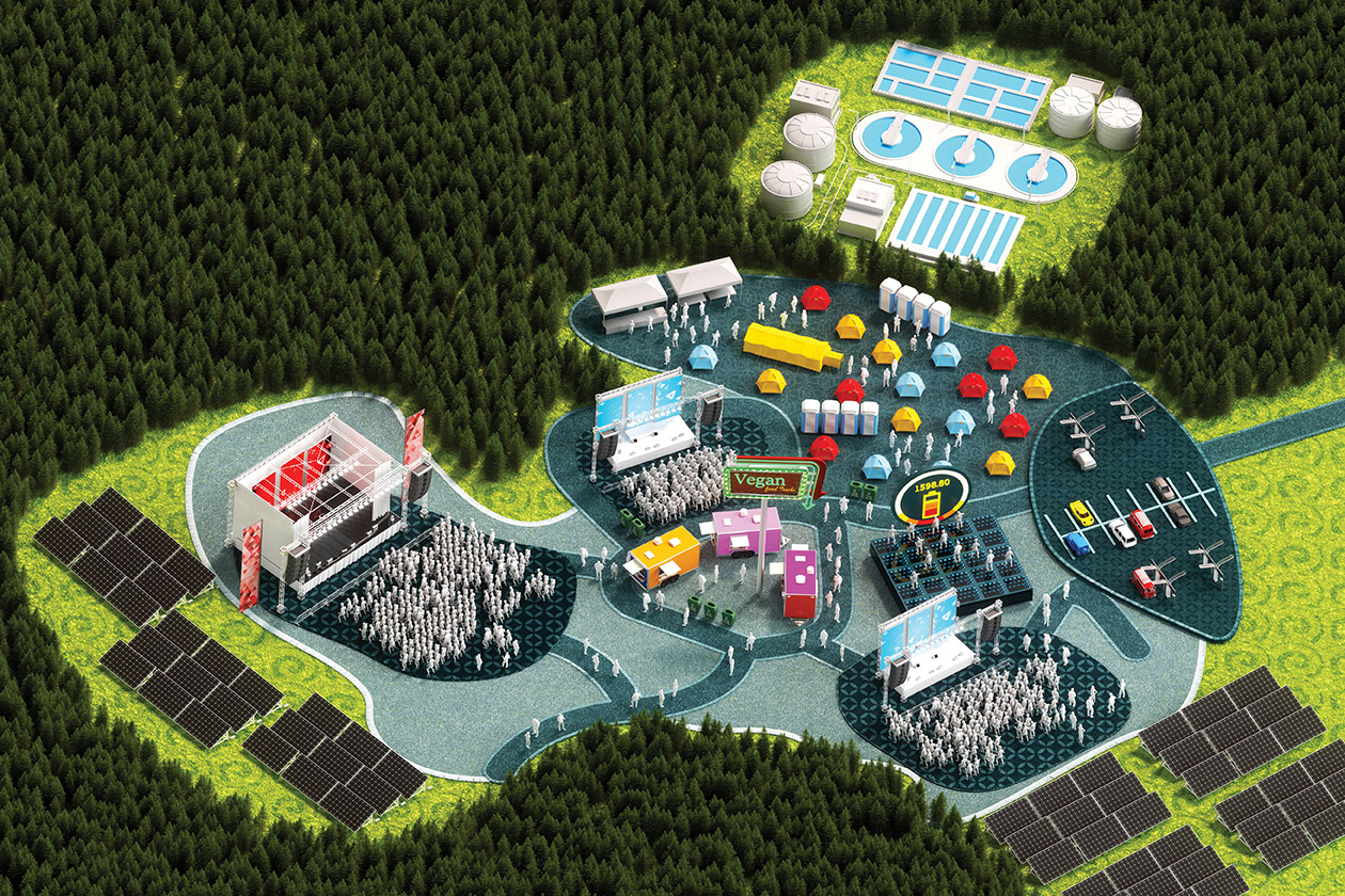 Music Festivals Reinvented: Eco-Friendly Stages and Virtual Crowds