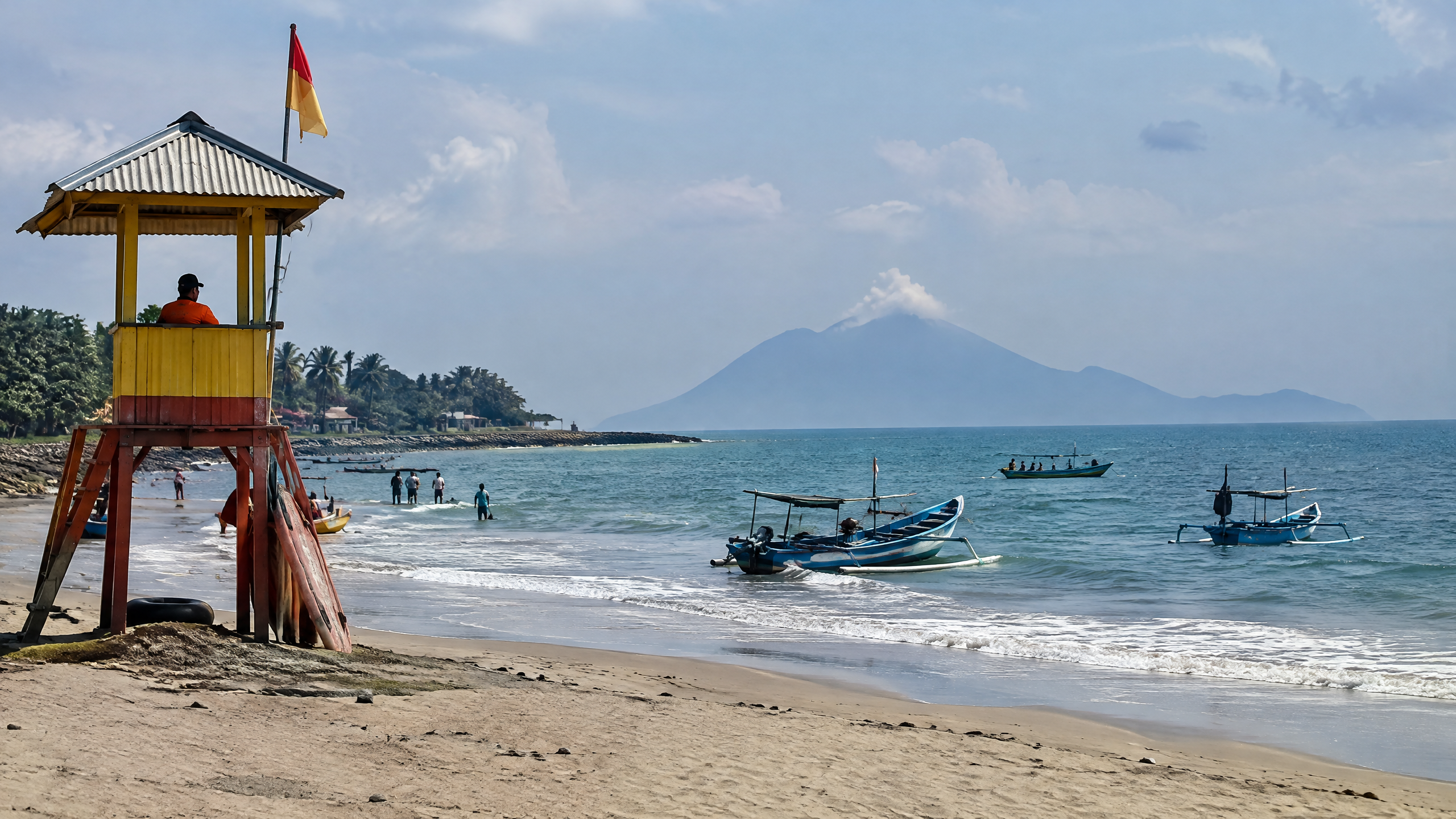 After Anak Krakatau’s September Ash Disruption, Carita’s Boat Launch Tests Anyer–Carita’s Safety-First Recovery