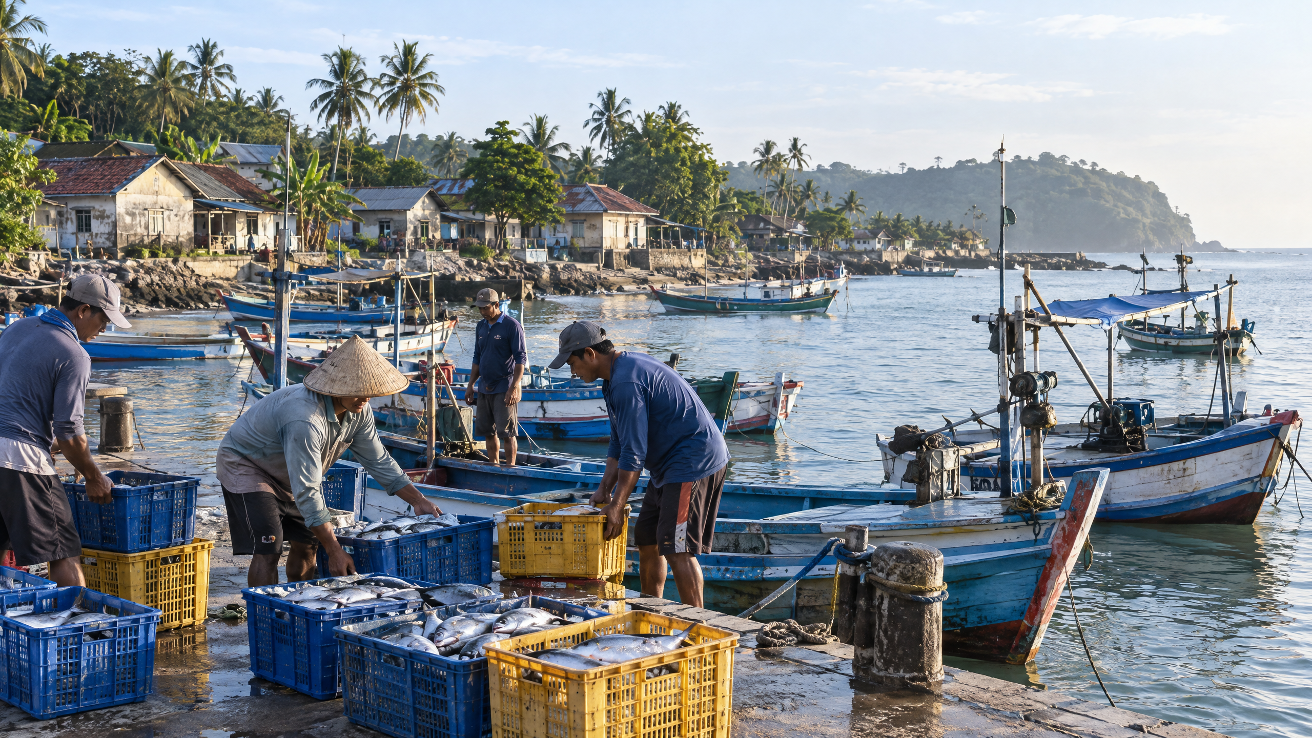 Banten Coastal Tourism, 14 October 2026: Five Kampung Nelayan Merah Putih Sites Under Construction in Lebak